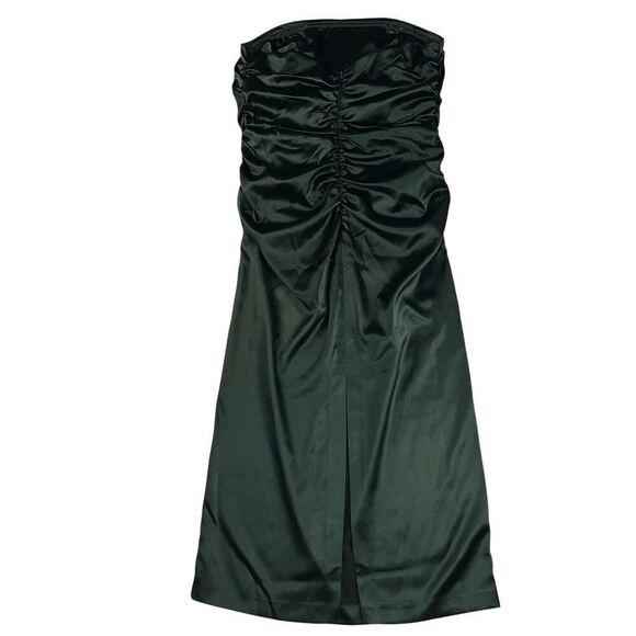 BHLDN Dark Green Midi Dress - Picture 9 of 16